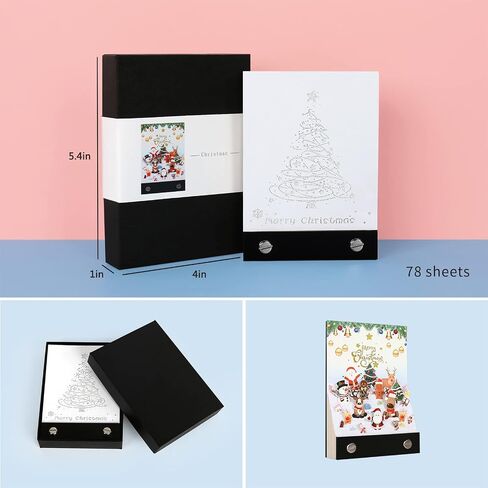 3D Memo Pad Art Sticky Notes, Fantasy Castle Notepad 3D Paper Card Craft Multicolor Self Sticky Note Pads Character Silhouette Desk Decoration DIY Creative Gift in Kuwait