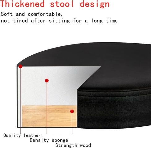 Miwayer Heavy Drum Throne Height Adjustable Drum Stool Breathable Suede Padded Saddle Drum Seat Motocycle Style for Adults Drummers (Black Suede) in Saudi Arabia