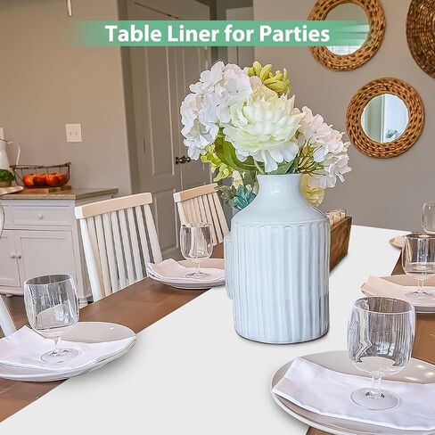 OcePor White Craft Paper Roll 15"×450", Poster Paper Roll for Kids, Roll of Paper for Kids Art,White Wrapping Paper Roll, Drawing Easel Large Paper Roll for Paints, Wall Art, Board in Kuwait