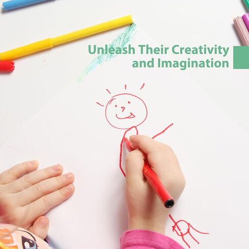 OcePor White Craft Paper Roll 15"×450", Poster Paper Roll for Kids, Roll of Paper for Kids Art,White Wrapping Paper Roll, Drawing Easel Large Paper Roll for Paints, Wall Art, Board in Kuwait