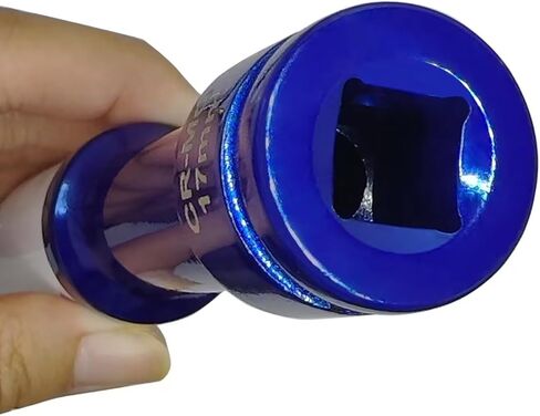21mm 1/2" Drive Wheel Protector Impact Socket, Lug Nut Impact Socket, Non-Marring Lug Nut Thin Wall Deep Socket, Wheel Protector Impact Socket, Thin Wall Nut Protector Impact Socket in Saudi Arabia