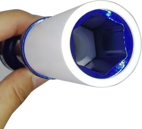 21mm 1/2" Drive Wheel Protector Impact Socket, Lug Nut Impact Socket, Non-Marring Lug Nut Thin Wall Deep Socket, Wheel Protector Impact Socket, Thin Wall Nut Protector Impact Socket in Saudi Arabia