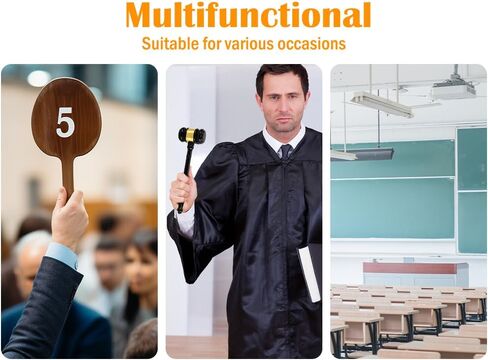 مطرقة خشبية وكتلة صوت، مطرقة وكتلة سوداء، كتلة صوت مطرقة خشبية مصنوعة يدويًا، كتلة مطرقة خشبية مصنوعة يدويًا، للمحامي والقاضي ومحكمة المزاد والشركة والطلاب in Kuwait