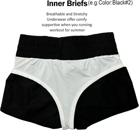 Women's Quick-Dry Running Shorts Elastic High Waisted Workout Active Shorts Sport Athletic Shorts in Saudi Arabia