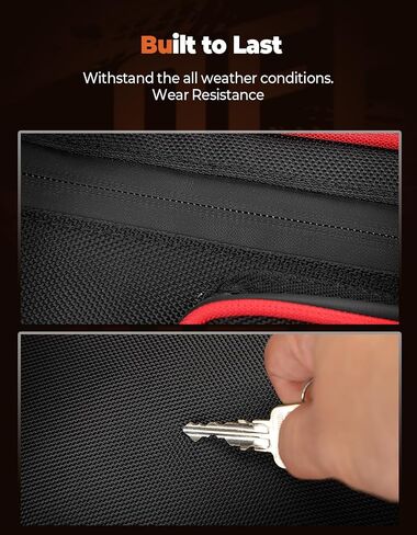 Kemimoto X3 Front Door Bags Compatible with Can am Maverick X3 MAX Turbo R X DS Turbo X RS Turbo R 2017 2018 2019 2020 2021 2022 UTV UpperDoor Storage Bags with Removable Knee Pad and Cup Holder in Saudi Arabia