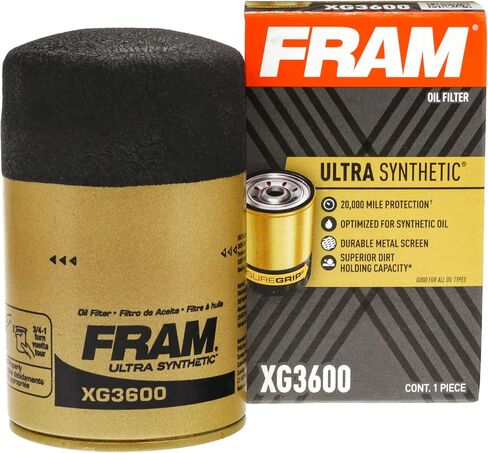 FRAM Extra Guard PH3600, 10K Mile Change Interval Spin-On Oil Filter (Pack of 2) in Saudi Arabia