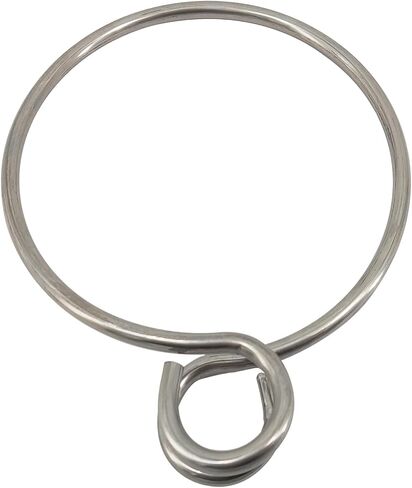 Stainless Steel 6mm Marine Anchor Assist Retrieval Device System Ring with Carabiner and Tether for Boats Yachts Ships in Saudi Arabia
