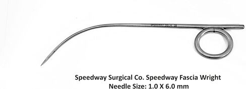 Speedway Fascia Wright Needle Size: 1.0 X 6.0 mm I Stainless Steel I Approx 130 mm. in Saudi Arabia