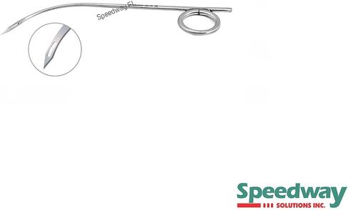 Speedway Fascia Wright Needle Size: 1.0 X 6.0 mm I Stainless Steel I Approx 130 mm. in Saudi Arabia