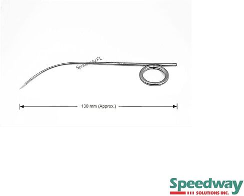 Speedway Fascia Wright Needle Size: 1.0 X 6.0 mm I Stainless Steel I Approx 130 mm. in Saudi Arabia
