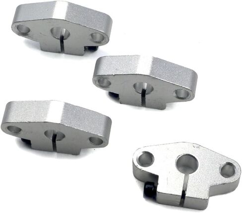 محور بصري عمودي 150 مم ومسمار الرصاص 8 مم ومحامل كتلة الوسادة وكتلة منزلق مع دعم عمود السكك الحديدية المزدوج ومجموعة اقتران العمود المرن المكونة من 15 قطعة in Kuwait