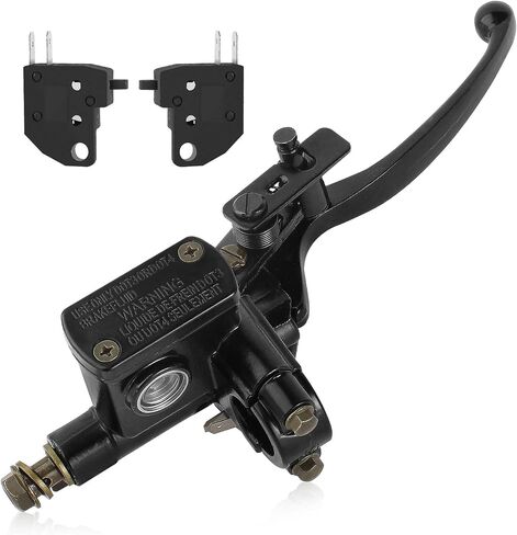 7/8 inch Right Handlebar Hydraulic Brake Master Cylinder Lever for ATV Quad Moped Pit Dirt Bike Kids Motorcycle 50cc 70cc 90cc 110cc 125cc 150c 200cc 250cc GY6 22mm Taotao Kazuma Sunl Roketa in Saudi Arabia