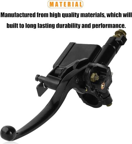7/8 inch Right Handlebar Hydraulic Brake Master Cylinder Lever for ATV Quad Moped Pit Dirt Bike Kids Motorcycle 50cc 70cc 90cc 110cc 125cc 150c 200cc 250cc GY6 22mm Taotao Kazuma Sunl Roketa in Saudi Arabia