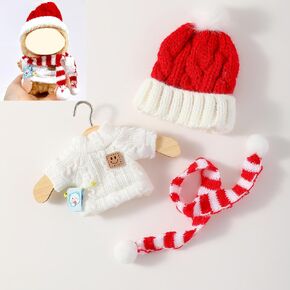 17cm Doll Clothes - Kawaii Chic Style Set for 17cm Dolls, Cute Doll Outfit with Accessories (Style E) in Saudi Arabia