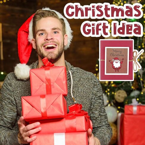 Frienda 2 Set Christmas Mini Gift Card Holder Booklet - Xmas Money and Gift Card Sleeve Book for Holiday, Teacher, Office Employee in Saudi Arabia