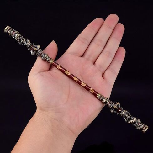 AYWVRBST Wukong Mini Ruyi Golden Hoop, Fully Replicate, Made of Metal Material, Game Enthusiast Gift, Hand Play, Ornament, Decoration in Saudi Arabia