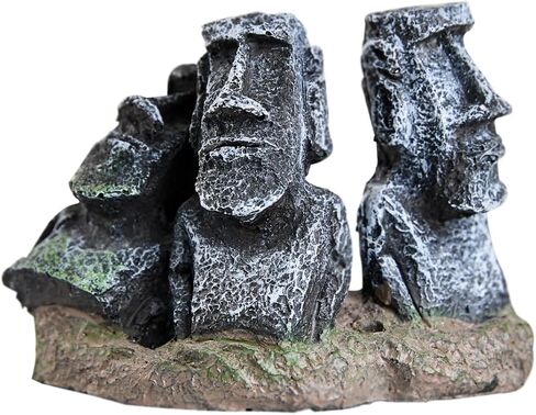 عيد الفصح Moai تمثال Aquarium Decor - Terrariums و reptile Joxes Tabletop أو Office Decoration in Kuwait