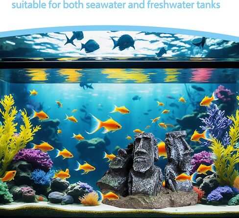 عيد الفصح Moai تمثال Aquarium Decor - Terrariums و reptile Joxes Tabletop أو Office Decoration in Kuwait