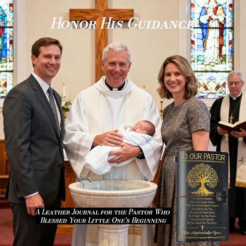 هدايا تقدير القس ، هدايا القس للرجال ، دفتر المجلات المجلس ، هدايا الوزير ، الهدايا المسيحية ، شكرا لك هدايا عيد ميلاد عيد الميلاد للتقاعد للقسا in Kuwait