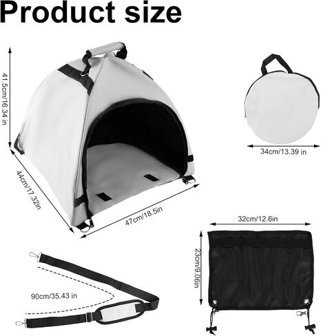 Laptop Tent, Portable Computer Sun Shade and Privacy Foldable Shield Waterproof Laptop Sunshade Accessories for Outdoor Working Outside Travel in Saudi Arabia