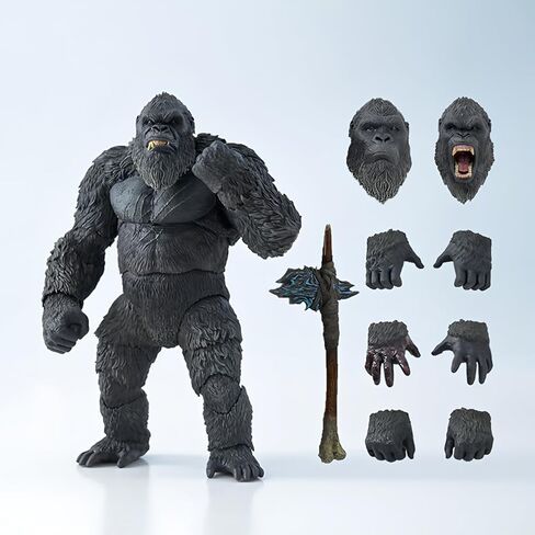 Pipigirl Hiya King of Monsters Movie Monster Series Figure ، 6inch King Kong Dolls ، Decoration Decoration Troundible Decoration in Saudi Arabia