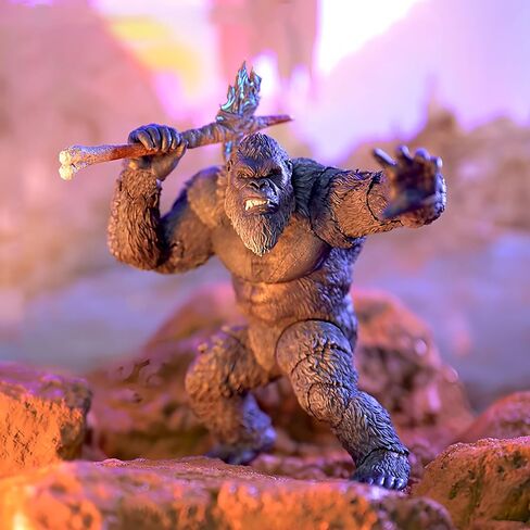 Pipigirl Hiya King of Monsters Movie Monster Series Figure ، 6inch King Kong Dolls ، Decoration Decoration Troundible Decoration in Saudi Arabia