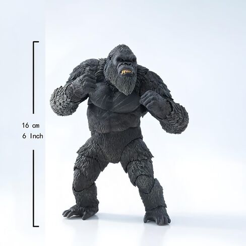 Pipigirl Hiya King of Monsters Movie Monster Series Figure ، 6inch King Kong Dolls ، Decoration Decoration Troundible Decoration in Saudi Arabia