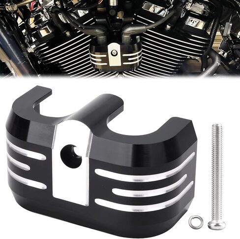 Chin Spoiler + Black Ignition Coil Cover Fits for Harley Touring Road King, Street Glide, Road Glide, and Electra Glide 2018-2025 in Saudi Arabia