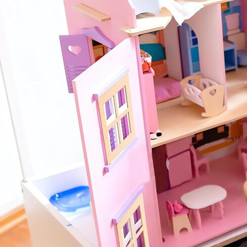 Doitool Dollhouse Wooden Windows 10pcs مربع مصغرة الإطار الأثاث دمية الأثاث مصغرة النافذة الخشبية الصغيرة نماذج دمى الملحقات للدمى ديكورز - 7 سم - 7 سم - in Saudi Arabia