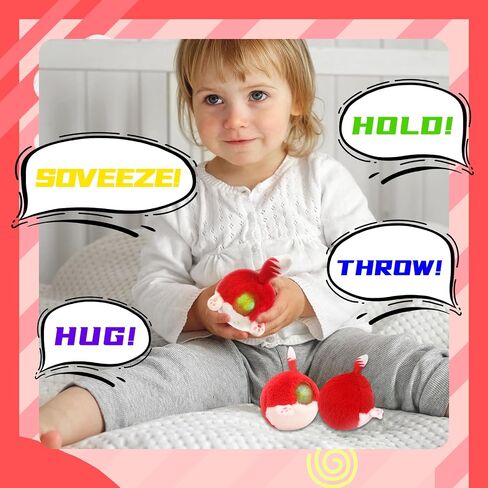 الإجهاد Buster الإجهاد المخلص للأطفال/البالغين قرصة قرصة التهوية تنفيس الكرة ناعمة حبات -Squeze Squishy Ball مع غطاء أفخم (Ginger Cat) in Saudi Arabia