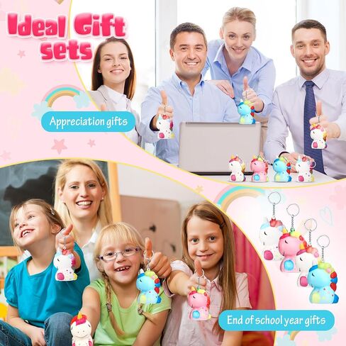 24 PCS Cupcake Squishy Ceychains للطلاب الضغط على كرات الإجهاد مفاتيح ألعاب الإجهاد اللطيفة للمعلم الطالب حفلة عيد ميلاد زميل في العمل in Kuwait