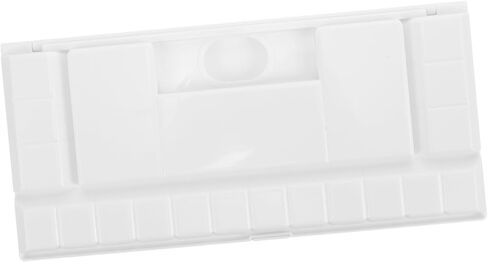 Watercolor Mixing Box Compartment Reusable Pigment Tray for Artists Easy to Clean Paint Box Portable and Lightweight Watercolor Palette for Convenient Mixing in Saudi Arabia