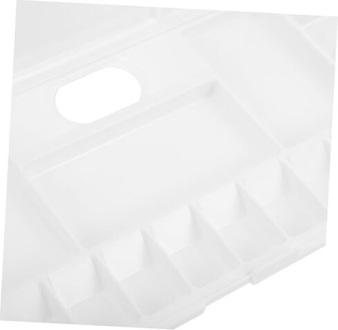 Watercolor Mixing Box Compartment Reusable Pigment Tray for Artists Easy to Clean Paint Box Portable and Lightweight Watercolor Palette for Convenient Mixing in Saudi Arabia