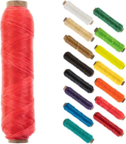 Sinew Bobbin 60ft (20yd) Neon Green 5ply ، اختبار 70 رطل في الولايات المتحدة الأمريكية ، Sinew الاصطناعي in Kuwait
