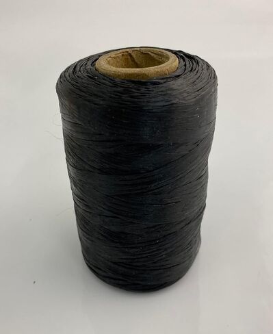 RPGUNS Artificial Sinew / Sinue Black Waxed Poly Tread for Beading and Crafts in Saudi Arabia