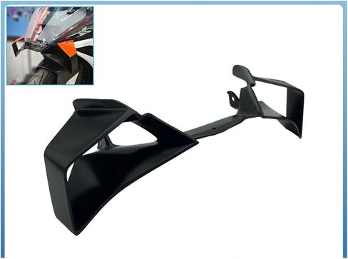 دراجة نارية Fairing Sovered Wing Sovered ، ملاءمة مناسبة لـ K-TM RC390 RC16 RC8C 2014-2021 Acrylonitrile Butadiene Styrene (Blude Black) in Kuwait