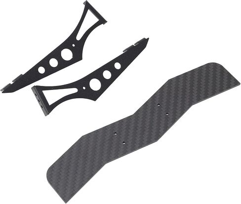 RC Car Tail Wing Carbon Fiber Universal Replacement Rear Spoiler for TT02 XV01 PTG2 1/10 RC Cars Lightweight Durable High Performance Racing Upgrade in Saudi Arabia