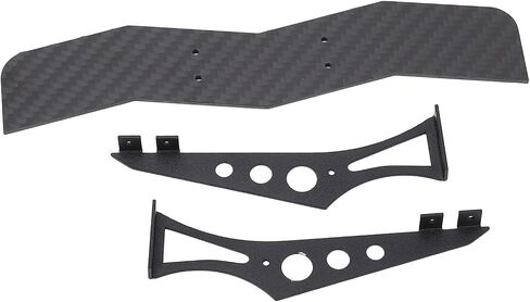 RC Car Tail Wing Carbon Fiber Universal Replacement Rear Spoiler for TT02 XV01 PTG2 1/10 RC Cars Lightweight Durable High Performance Racing Upgrade in Saudi Arabia