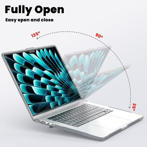 SEYMAC Designed Case for MacBook Pro 14 Inch 2023/2021 Release M3 M2 A2779 M1 A2442 Pro Max Heavy Duty Rugged Hard Shell Case Cover with Anti-Slip Stand for MacBook Pro 14", Blue in Kuwait