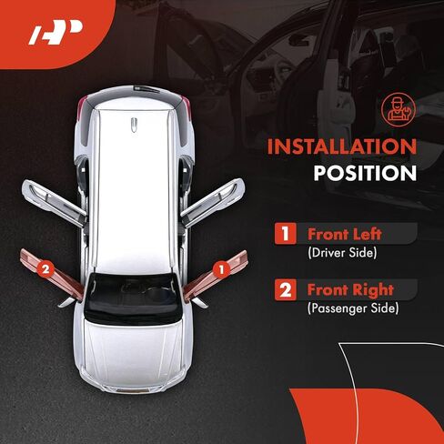 A-Premium 2PCS Front Left and Right Door Check Strap Stopper Compatible with Nissan 350Z 2003 & Infiniti G35 2003-2007 in Saudi Arabia