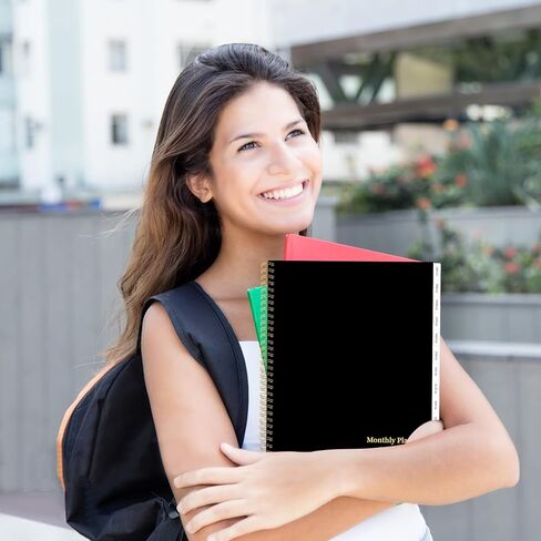 2026-2030 Monthly Planner, 5 Year Monthly Planner/Calendar 2026-2030, 60-Month Jan 2026 – Dec 2030, 9" x 11", Tabs, Double-Side Pocket, Holidays, Thick Paper - Black in Saudi Arabia