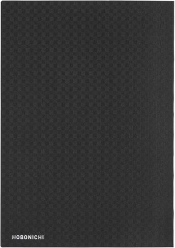 Hobonichi Techo Hon A5 2026 - Paper Series: Black Gingham (English ، Januar Start Planner) in Saudi Arabia