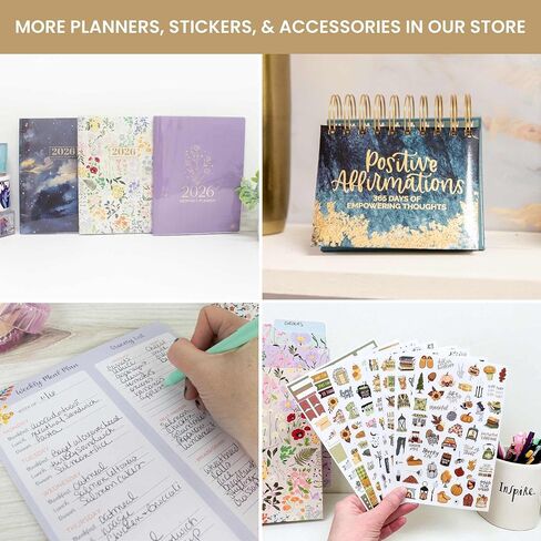 Bloom Daily Planners 2026 كتاب تقويم مخطط شهري (يناير 2026 - ديسمبر 2026) - كبير 9 "× 12" منظم جدول أعمال الأزهار - حفل حديقة in Saudi Arabia