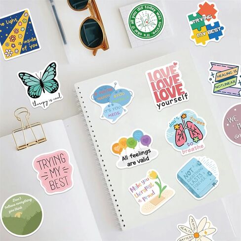 50PCS Breast Cancer Awareness Stickers,Pink Ribbon Stickers,Caring for Women's Health Waterproof Vinyl Stickers Decals for Laptop Bike Gifts for The People Care About Women in Kuwait