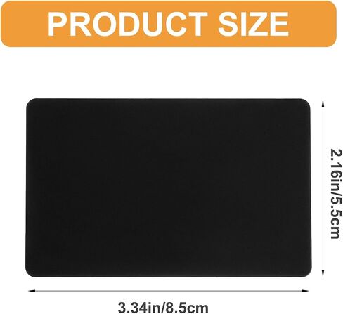 NTAG215 Black Card 20PCS TAGS بطاقة العمل معاد إعادة كتابة NTAG 215 PVC بطاقات فارغة مع رقاقة سهلة مريحة 504 بايت علامة الذاكرة متوافقة مع جميع الأجهزة الممكّنة السوداء in Saudi Arabia