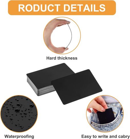 NTAG215 Black Card 20PCS TAGS بطاقة العمل معاد إعادة كتابة NTAG 215 PVC بطاقات فارغة مع رقاقة سهلة مريحة 504 بايت علامة الذاكرة متوافقة مع جميع الأجهزة الممكّنة السوداء in Saudi Arabia