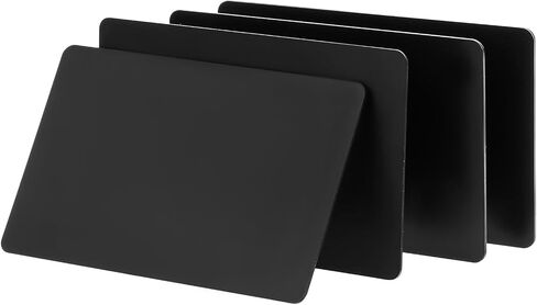 NTAG215 Black Card 20PCS TAGS بطاقة العمل معاد إعادة كتابة NTAG 215 PVC بطاقات فارغة مع رقاقة سهلة مريحة 504 بايت علامة الذاكرة متوافقة مع جميع الأجهزة الممكّنة السوداء in Saudi Arabia