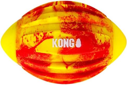 Kong Sport Flexball-لعبة متينة ، نطاط ، مع لعبة Squeaker & Easy-Grip للكلاب (كبيرة جدًا (كرة)) in Saudi Arabia