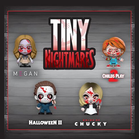 Just Play Tiny Nightmares 3-inch Black Light Edition Collectible Michael Myers Figure, Amazon Exclusive, Toy for Fans, Teenagers, Adults. Boys, Girls, Ages 14 and Up in Saudi Arabia