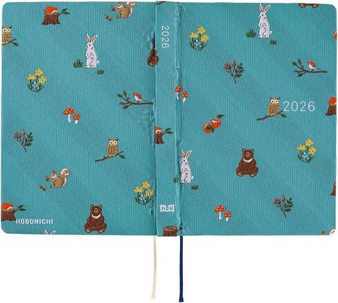 Hobonichi Techo Hon A6 2026 - Bow & Tie: In The English (English ، Januar Start Planner) in Saudi Arabia